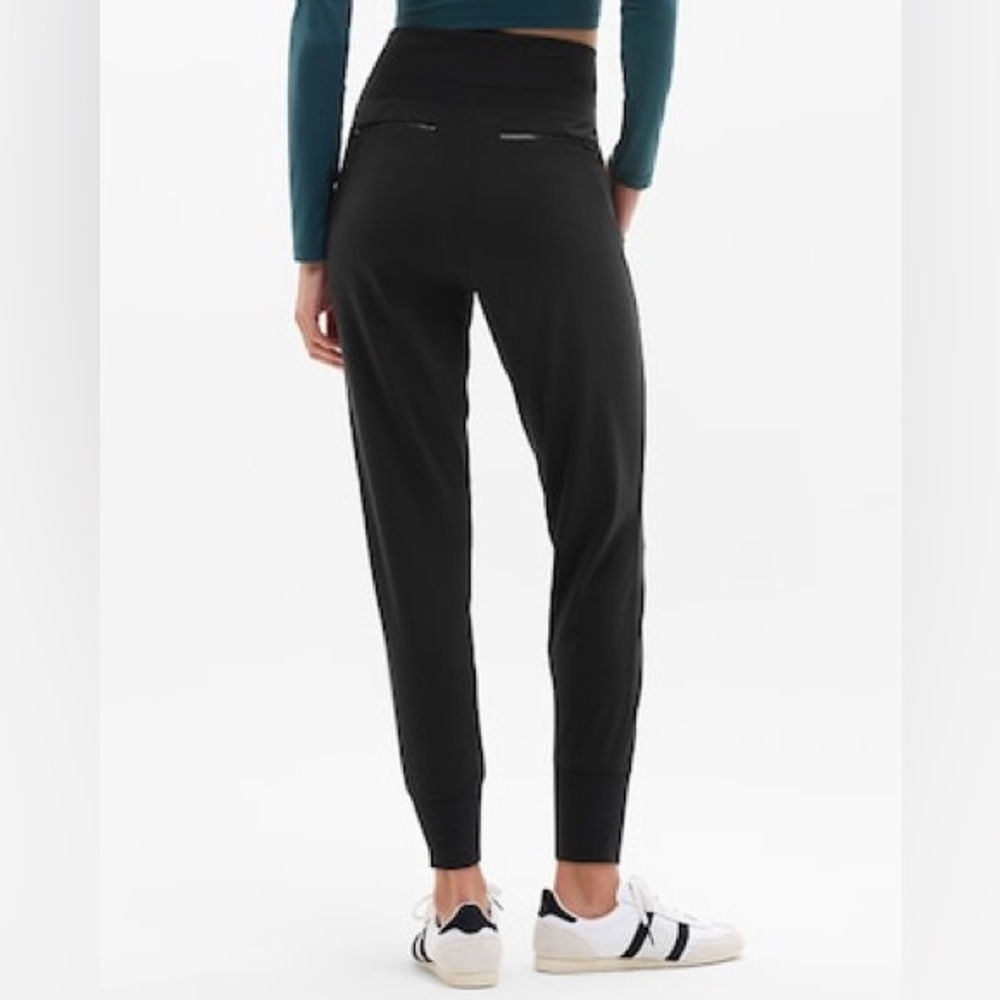 Athleta Venice High Rise Joggers Black Size Small‎